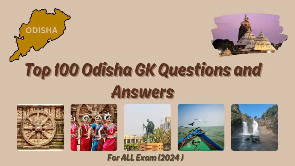 Top 100 Odisha GK Questions and Answers