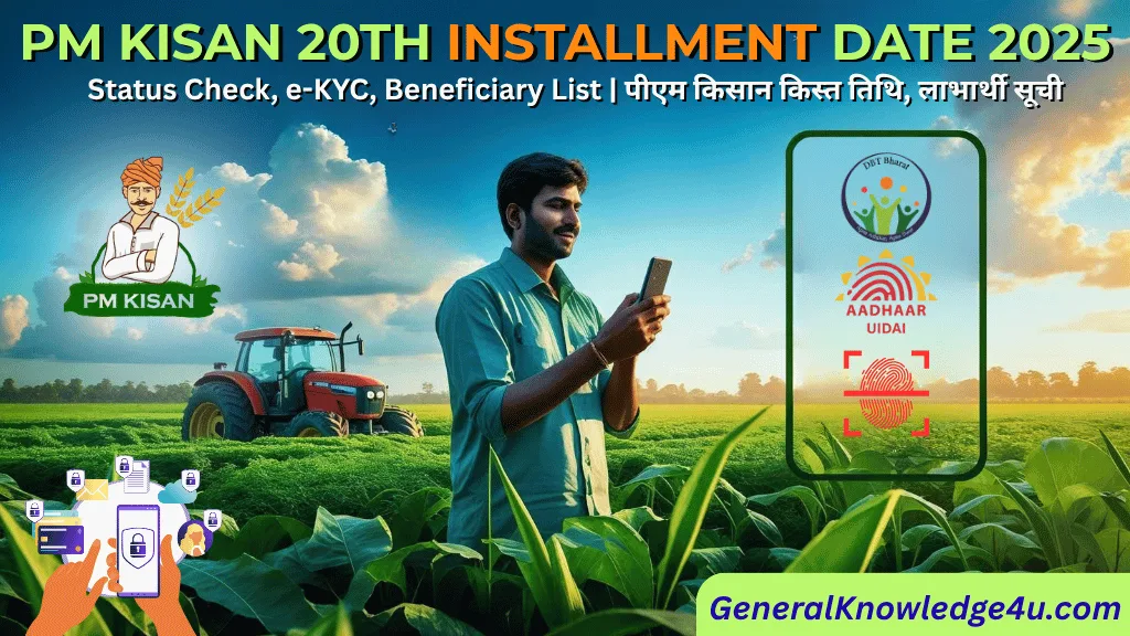 PM Kisan 20th Installment