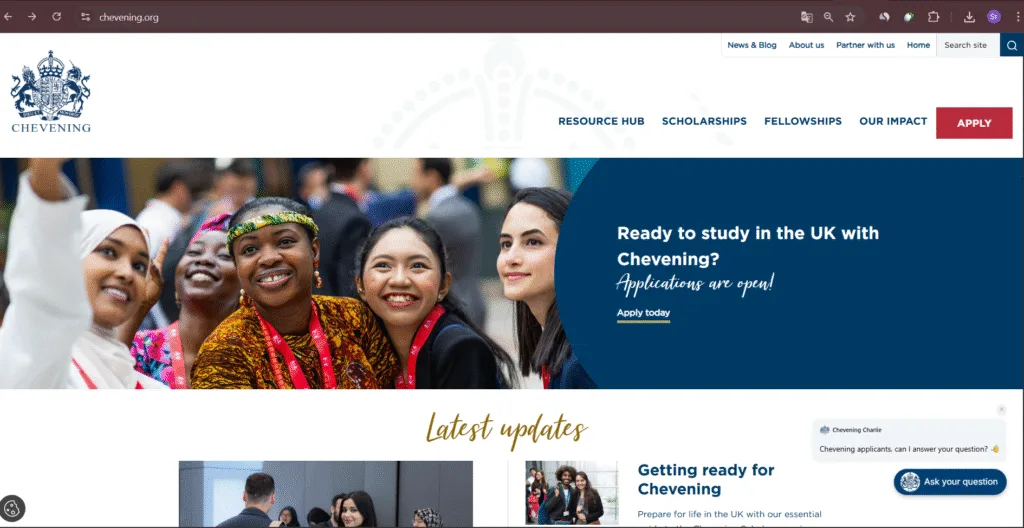 UP Scholarship 2025: Atal Bihari Vajpayee-Chevening Scheme for UK Master’s Studies – Eligibility, Funding & How to Apply