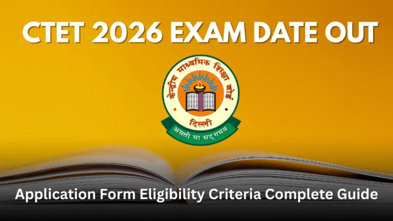 CTET 2026 Exam Date Out February 8 - Application Form Eligibility Criteria Complete Guide