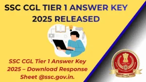 SSC CGL Tier 1 Answer Key 2025 Expected Soon, Check How and Where to Download