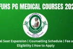 BFUHS PG Medical Courses 2025 New Specialities and Seat Increase