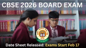 CBSE 2026 Board Exam Date Sheet Released Exams Start Feb 17